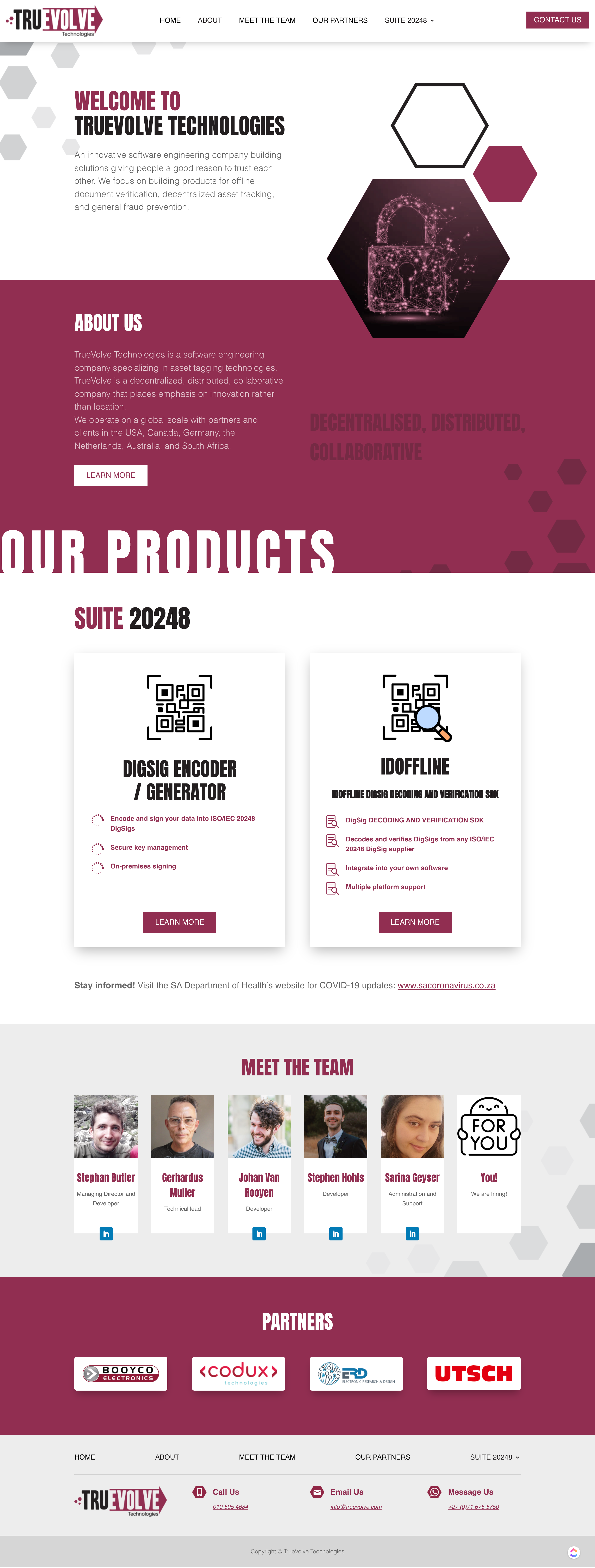 TrueVolve-Website